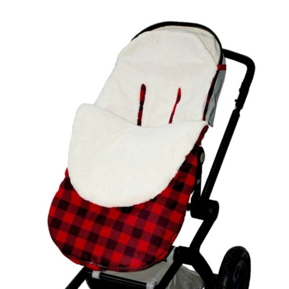 Other - Jolly Jumper Stroller Cuddle Bag Buffalo Plaid Excellent Used Condition